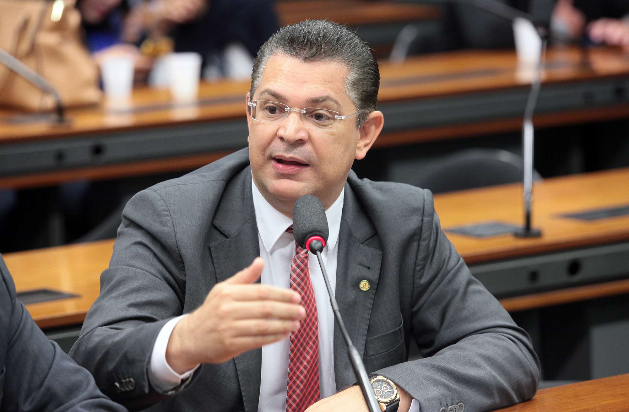 Reunião de instalação da comissão e eleição do Presidente e dos Vice-Presidente. Dep. Sóstenes Cavalcante (DEM-RJ)